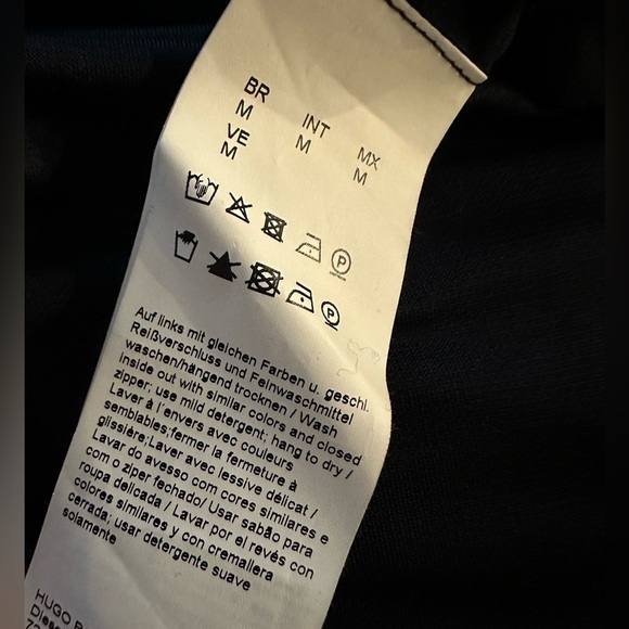 Hugo Boss Jersey openblue midi dress size M - Picture 15 of 15